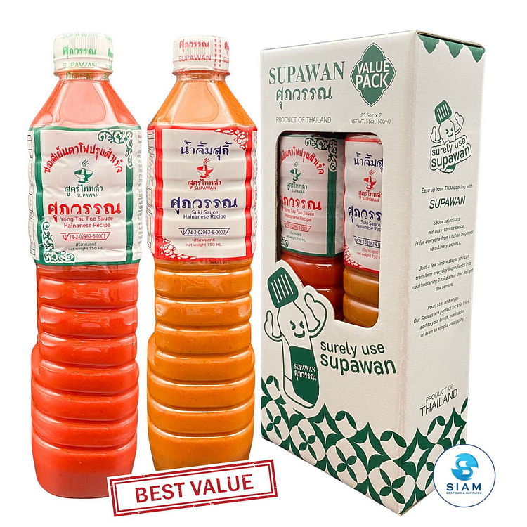 (2-Pack) Supawan: Sukiyaki & Yentafo Sauces