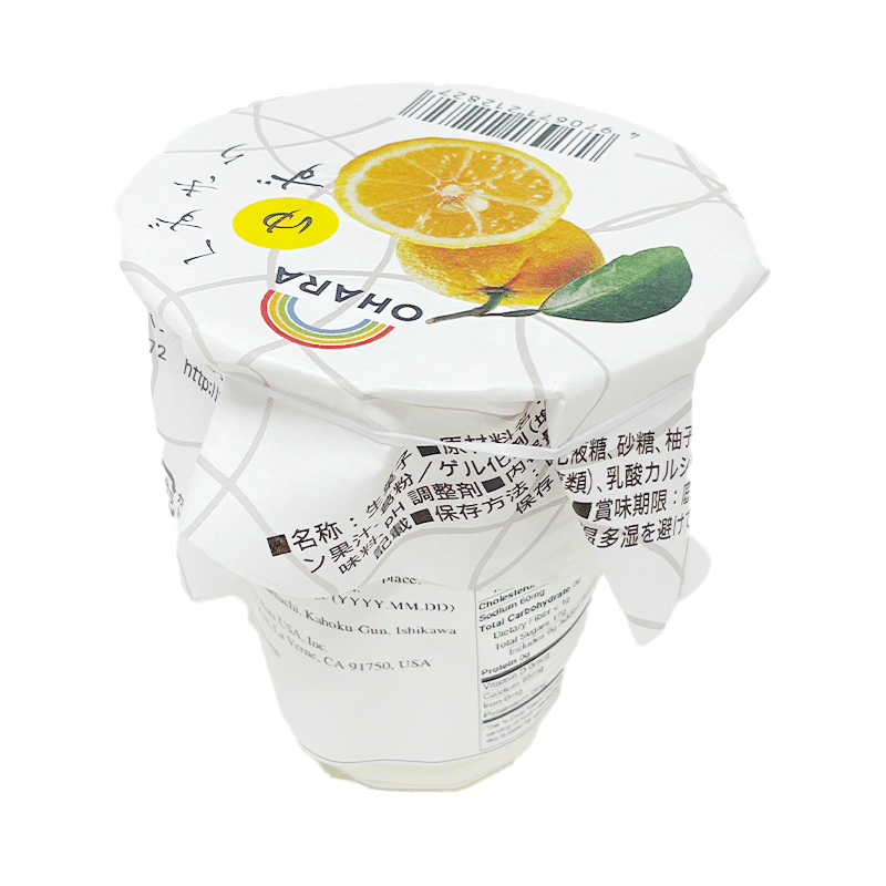 Ohara Kuzukiri Jelly Noodle Yuzu Flavor 130 g