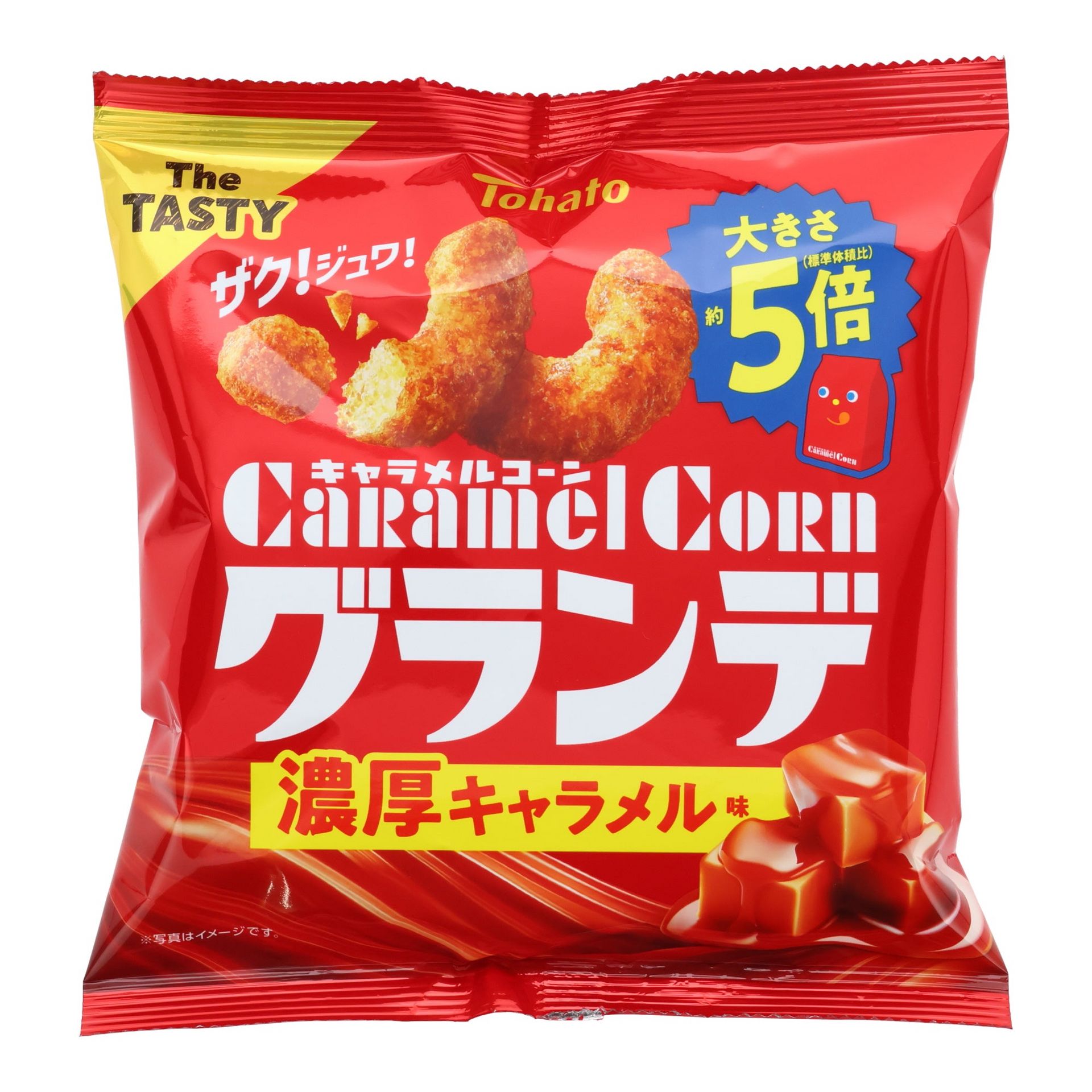 Tohato Caramel Corn Grande Puffs Rich Caramel 64 g