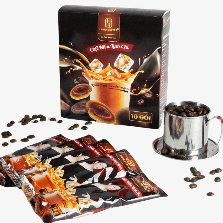 Nutritious Reishi Coffee 1 Count Nhat Kim Anh