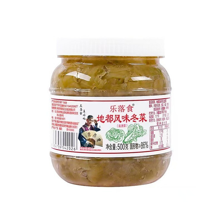 潮汕特产地都冬菜500g*1瓶 1 瓶
