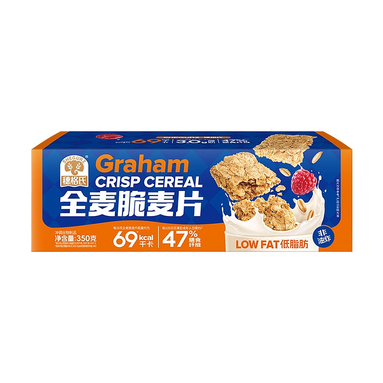 穗格氏麦片全麦脆350g*1盒
