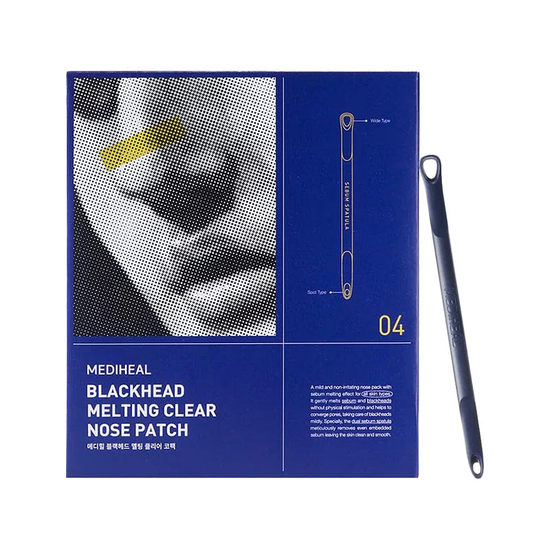 MEDIHEAL Blackhead Melting Clear Nose Patch 4 Pack 1 each