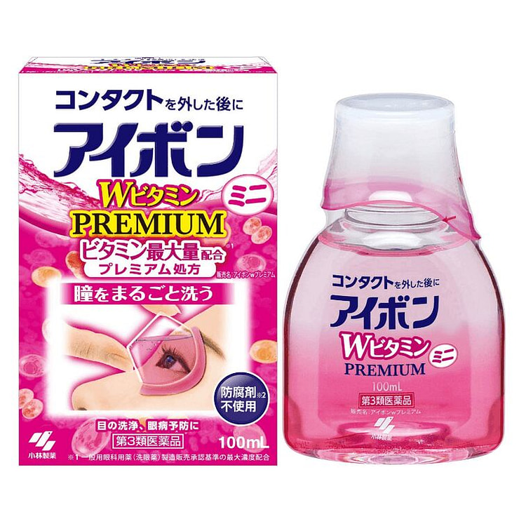 【日本直邮】小林EYEBON洗眼液100ml 100 毫升