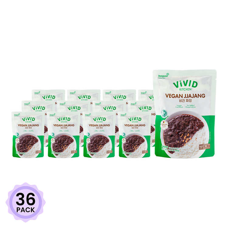 VIVID Kitchen Vegan Jjajang 6.3 盎司*36 包