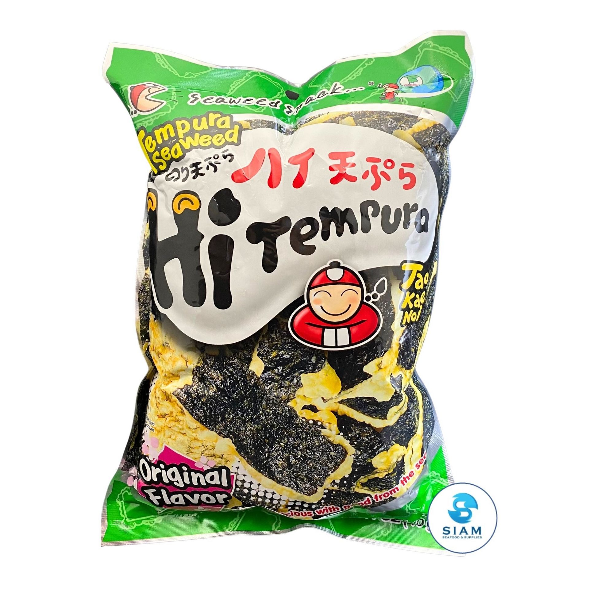 Tao Kae Noi Crispy Seaweed Thai Snack, Tempura Original Flavor 1.1 盎司