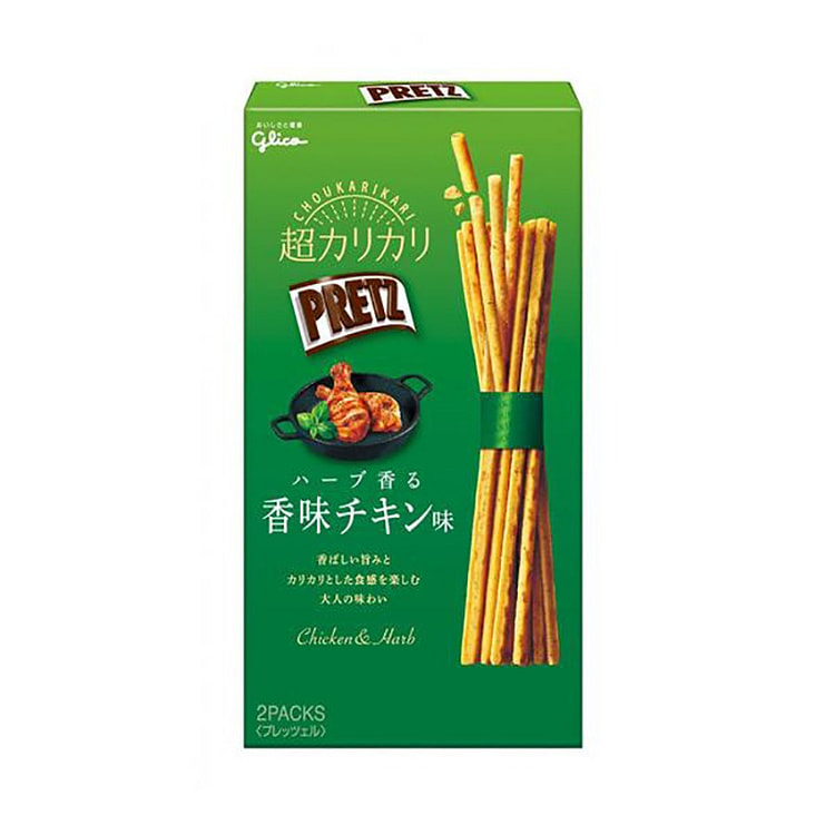 格力高 百力滋 香草鸡肉口味椒盐脆棒 55g