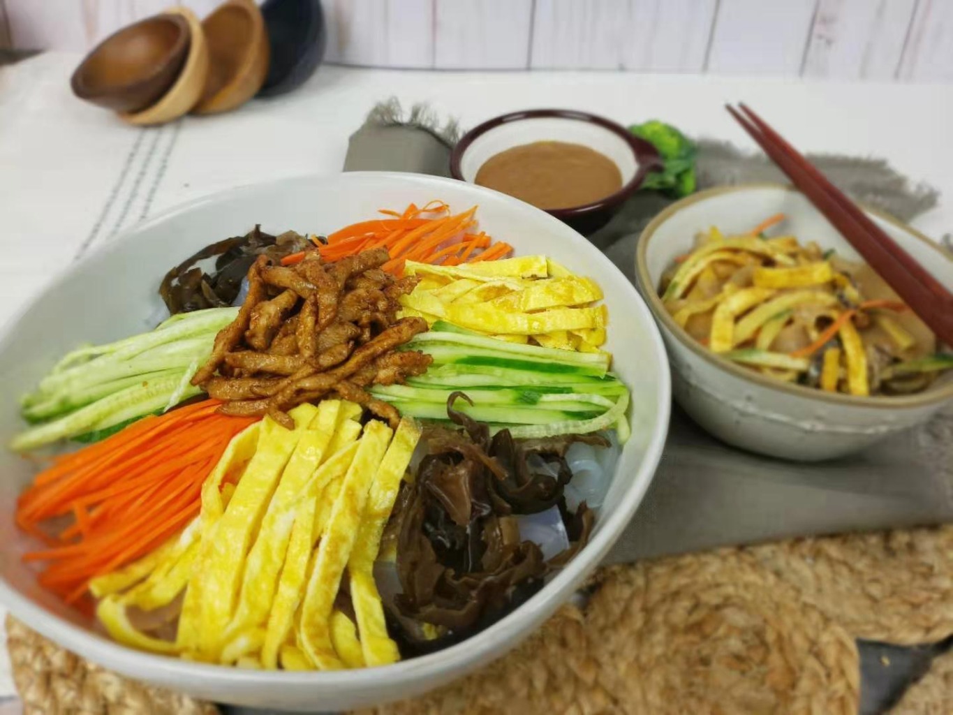 [Asian Street Food] Colorful Cold Noodles Weee!