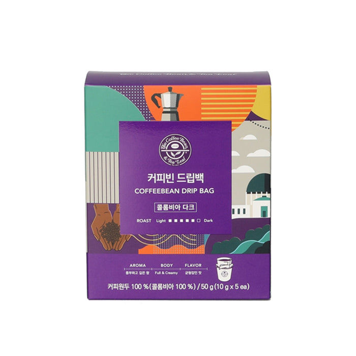 Coffee Bean - Drip Bag (5 bags) Colombia Dark 5 each