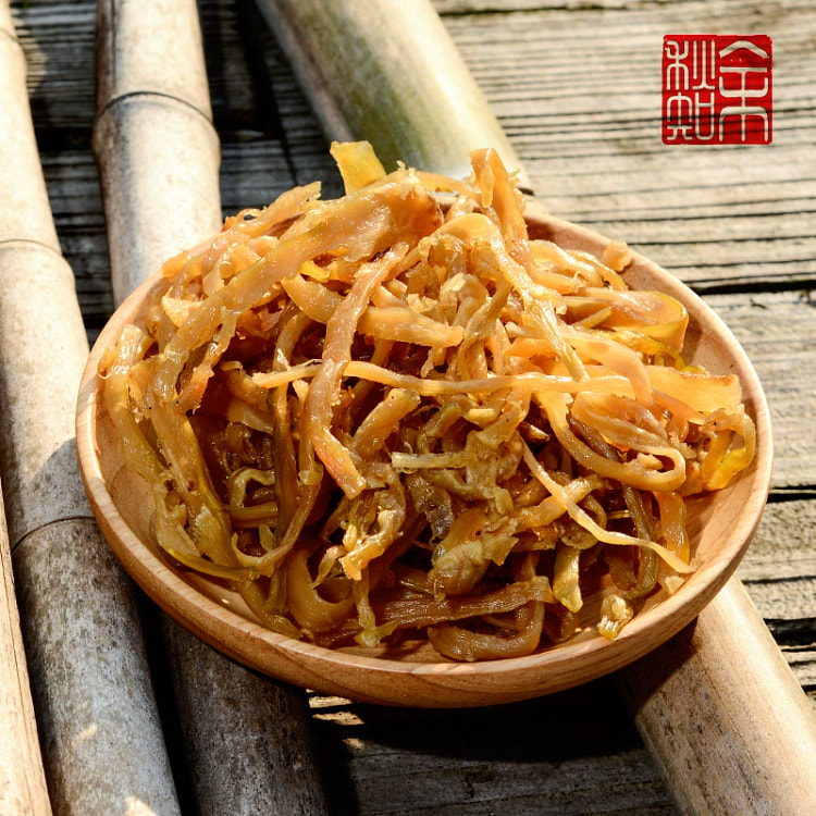 Autumn Zhiyu Lin'an multi-flavor bamboo shoots dried ready-to-eat Hangzhou 