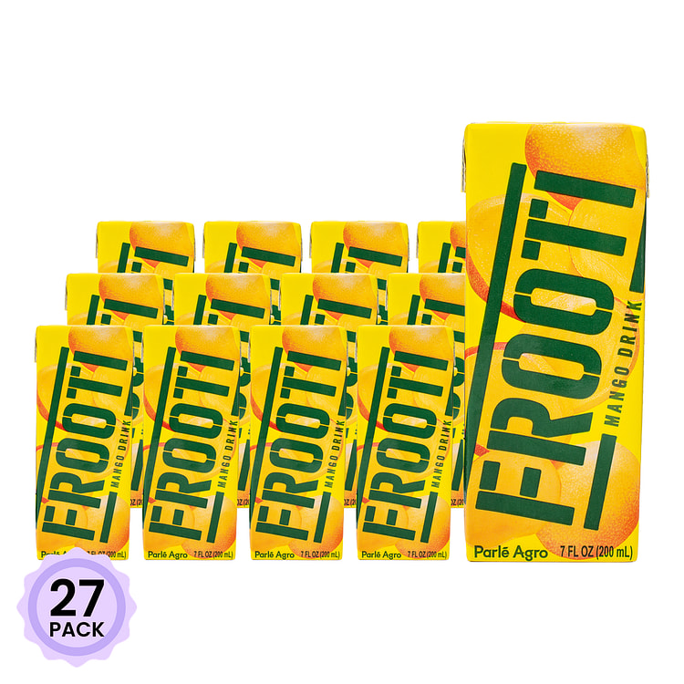Frooti 芒果味饮料 200 毫升*27 包
