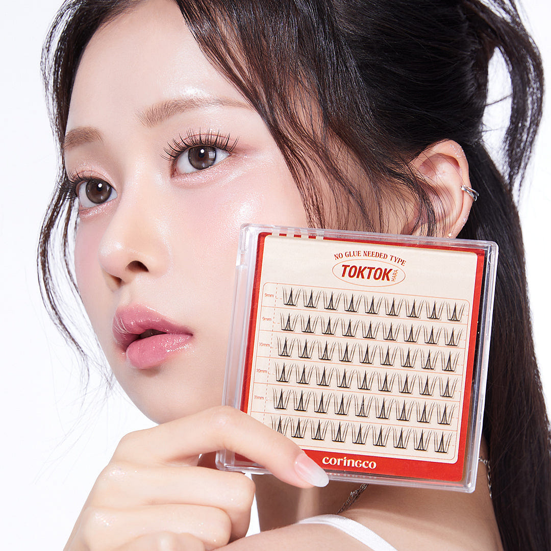 CORINGCO Toktok Hara Eyelashes, Cherry Coke Light 1 each