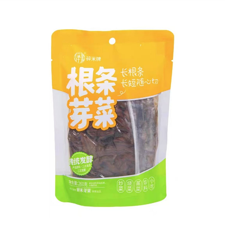 Broken rice sprouts, long strips, authentic Sichua