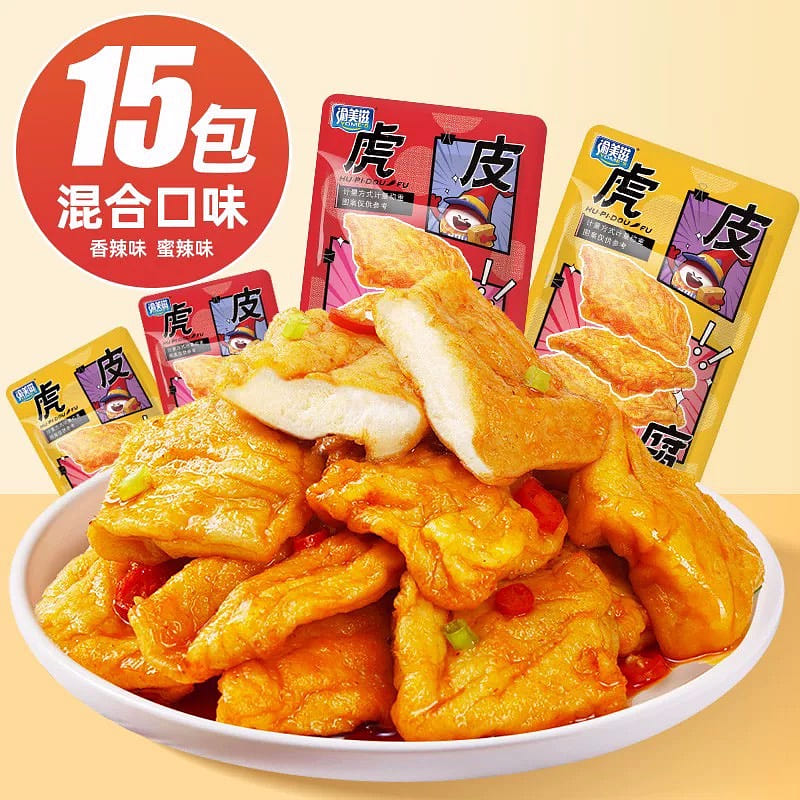 Tiger Skin Tofu Dried Tofu Dried Tofu Casual Netflix Pop-ups 195 g