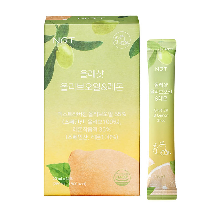 NGT Extra Virgin Olive Oil & Fresh Lemon Juice 1 box