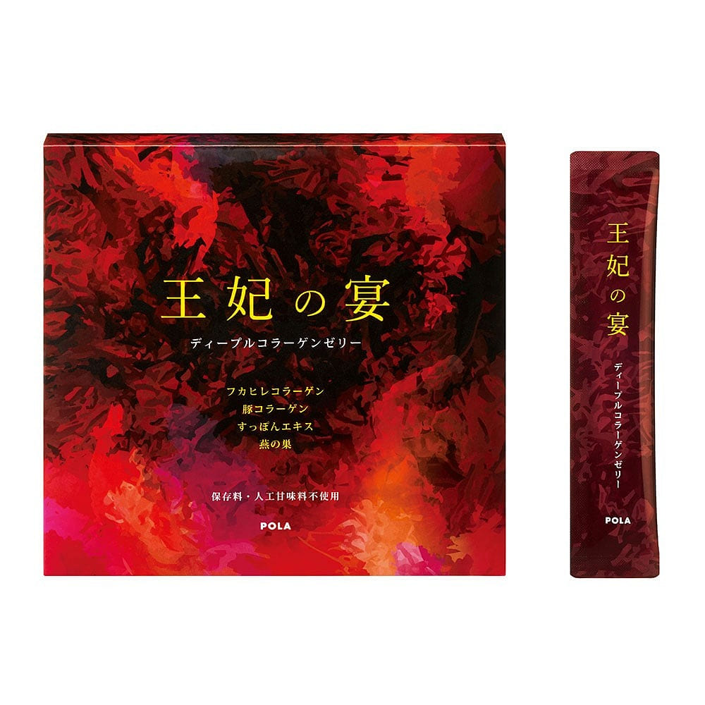 POLA Queen's Banquet Deep Collagen Jelly 90 pcs 1 box