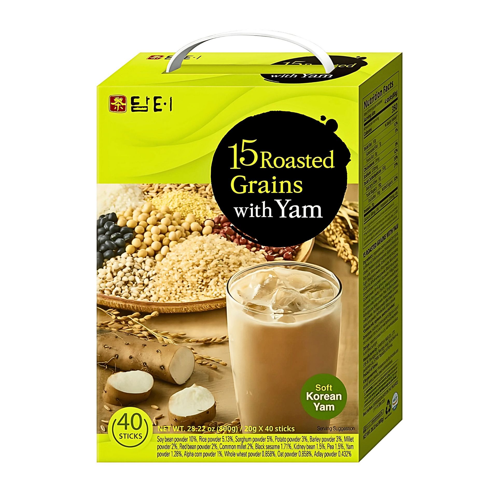 Get Wang Korea Yam & 15Grain Tea 40Sticks 1 each Delivered | Weee
