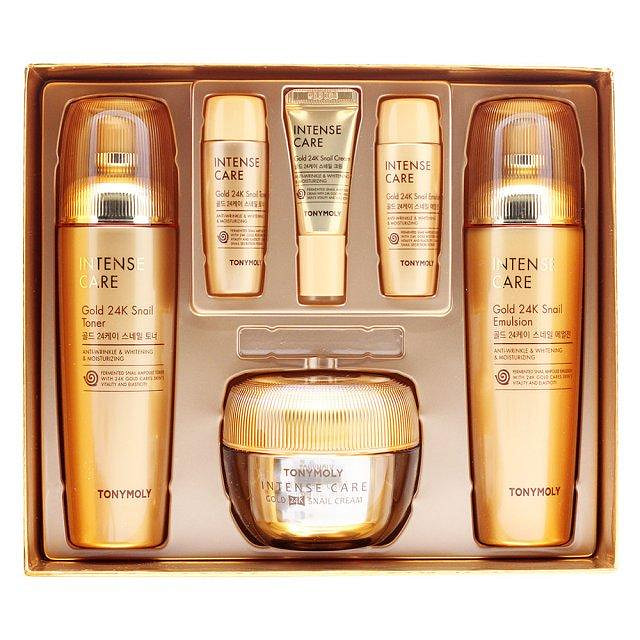 TONYMOLY Intense Care Gold 24K Snail Skin Care Set