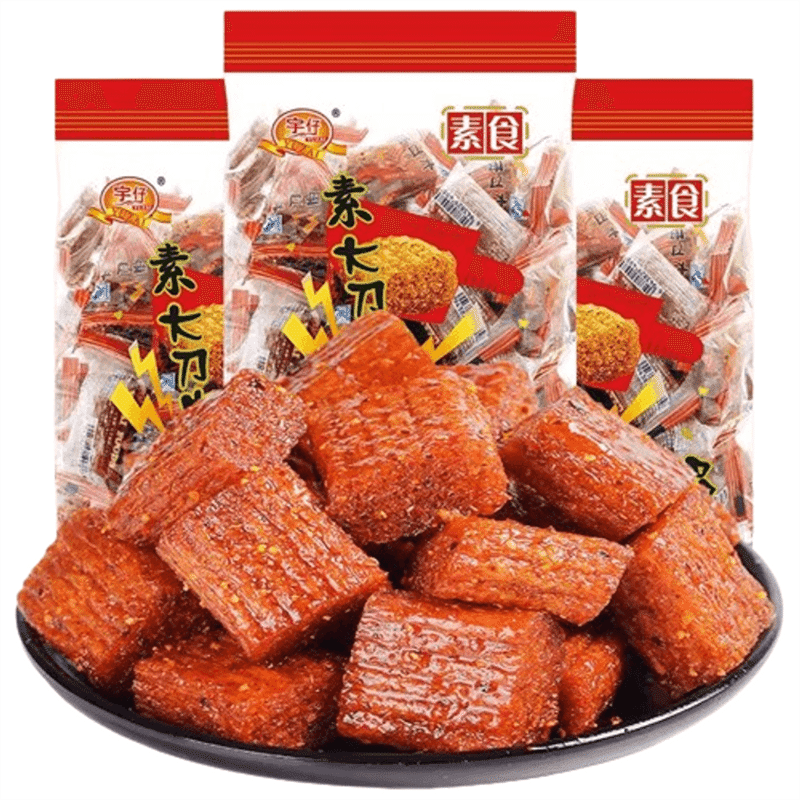 Yu Chai Veggie Dagger Pork Spicy Vegetarian Chili Sticks 200g/bag 200 g