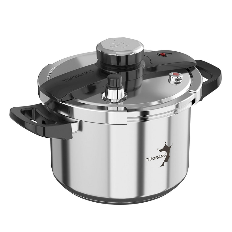 Nồi áp suất inox 6 lít, tiết kiệm 70% thời gian nấu, dùng được trên mọi bếp
