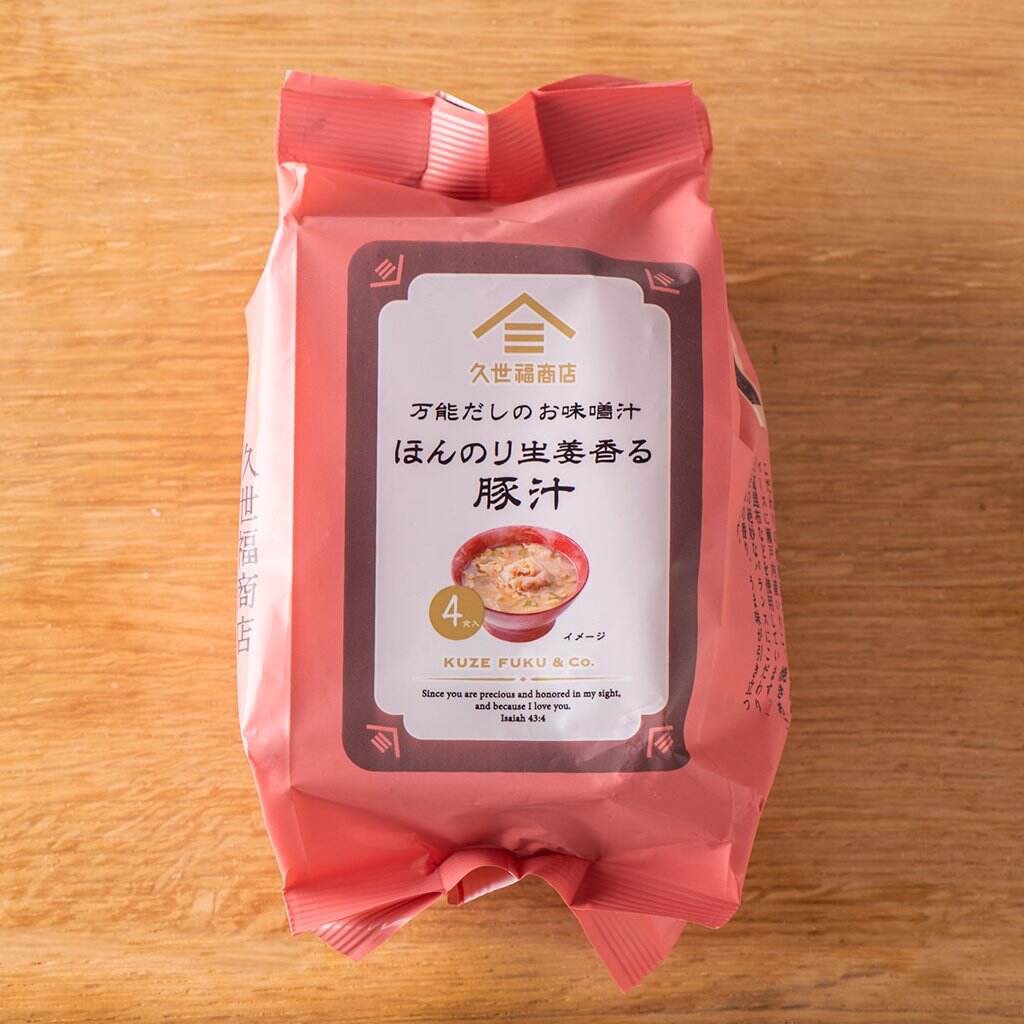 久世福凍乾豬肉味噌湯 姜味 65.2g 1 份