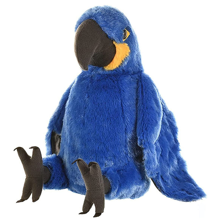 Hyacinth Macaw Stuffed Animal - 12" Default