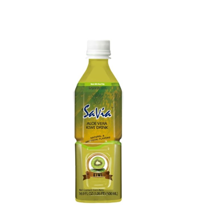 Savia Aloe Vera Drink Kiwi 16.9oz 12 case