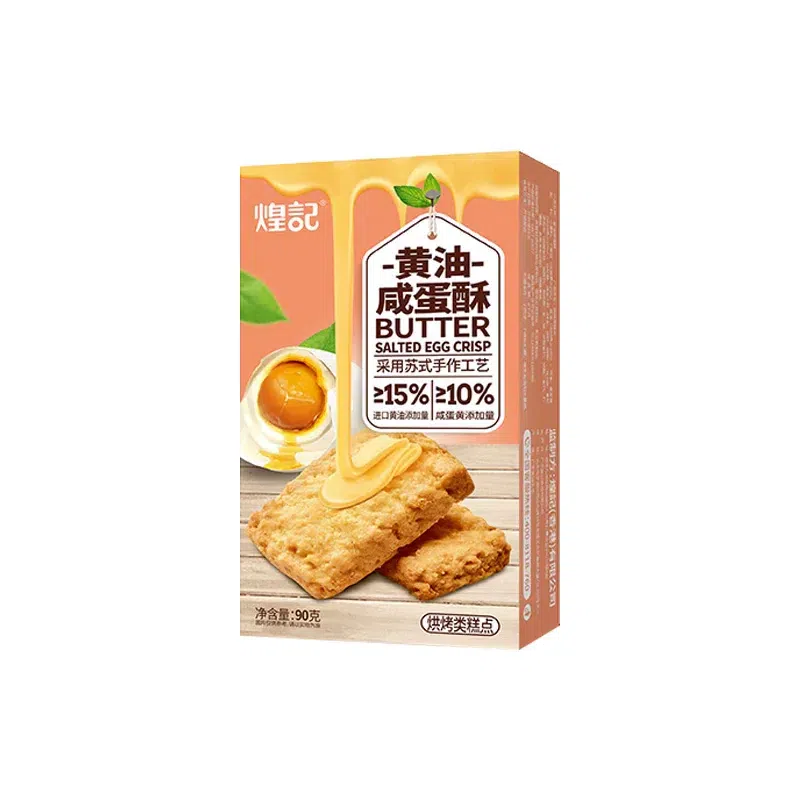 Huangji butter coconut crisp biscuit 90g 90 g