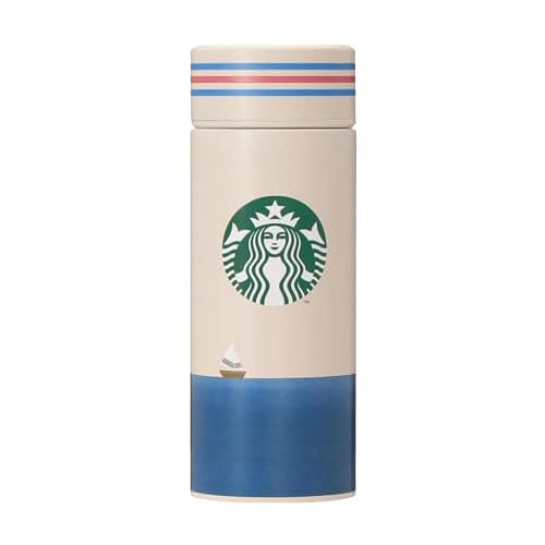 星巴克 海边限定 小帆船不锈钢保温杯355ml