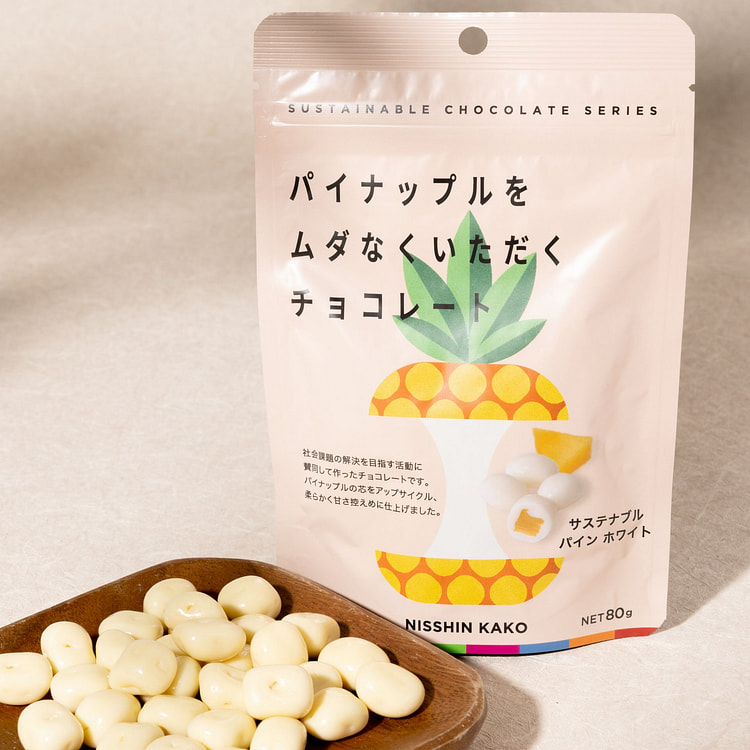 白巧克力菠萝块