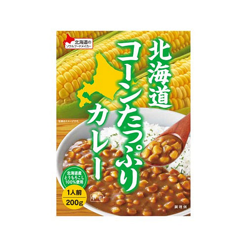 Bell Foods Hokkaido Corn-Packed Curry 200g 1 box