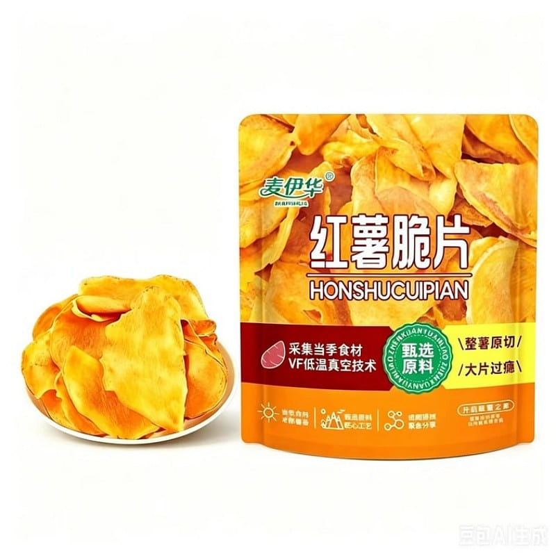 Maiyihua Non Fried Sweet Potato Crisps 100g 100 g
