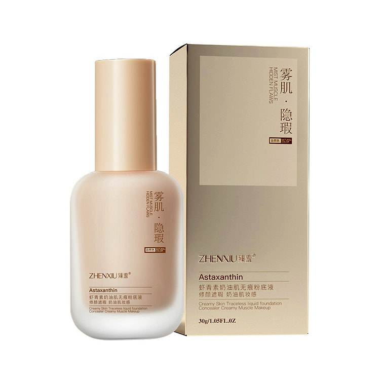 Astaxanthin Creamy Skin FlawlessFoundation(Natural 30 g