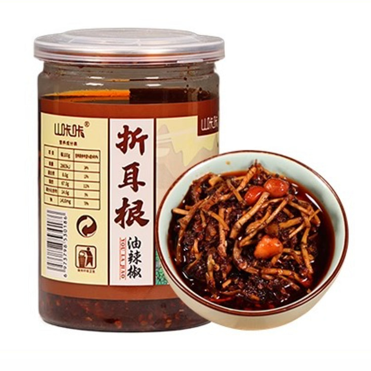 Water chestnut oil Chili sauce 380g*1 bottle