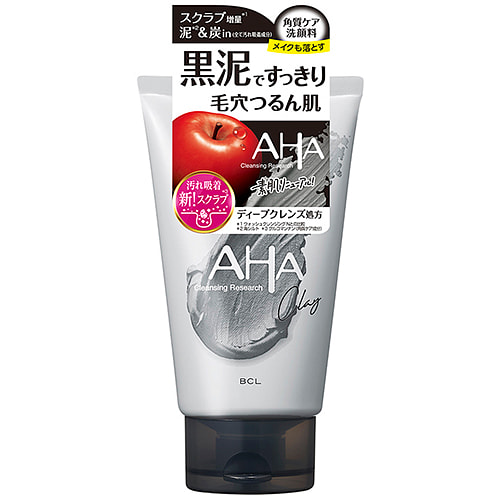 BCL AHA 黑泥 三合一 洁面乳 120g