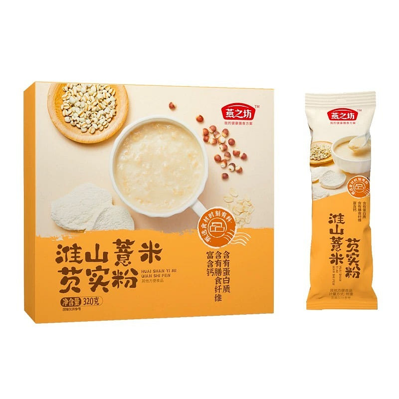 Yanzhifang Huai Shan Coix Seed and Water Chestnut Seed Powder 320 g