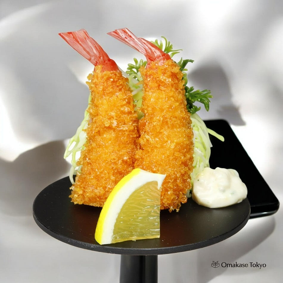 Suetake Food Sample Smartphone Stand -Fried Shrimp 130 g