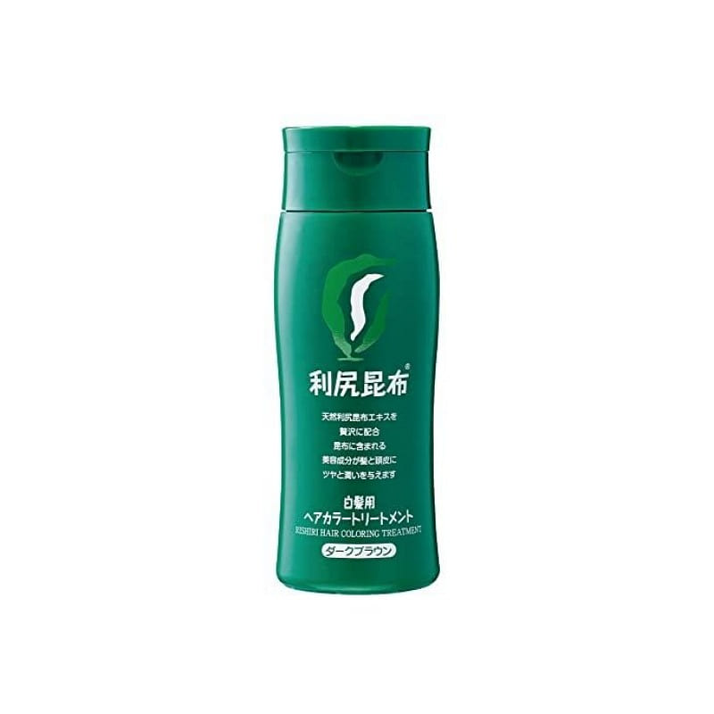 RISHIRI pure plant hair dye dark brown 200g 1 each