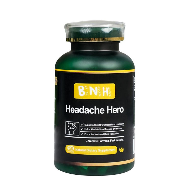 Headache Hero, Natural Supplement, 150 ct