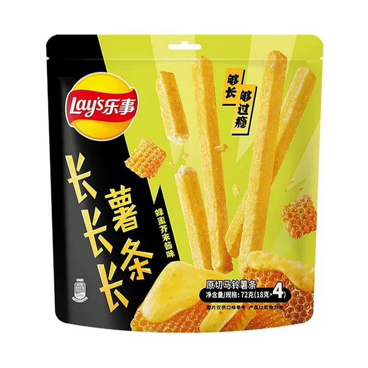 乐事 长长长薯条 超香蜂蜜芥末酱味