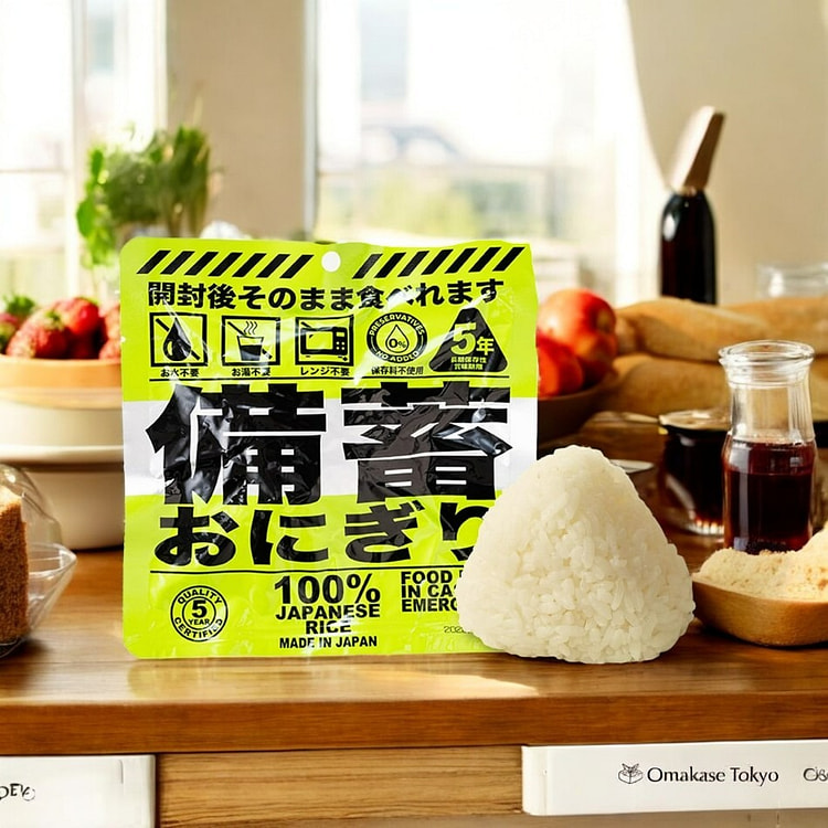 即食酱油饭团