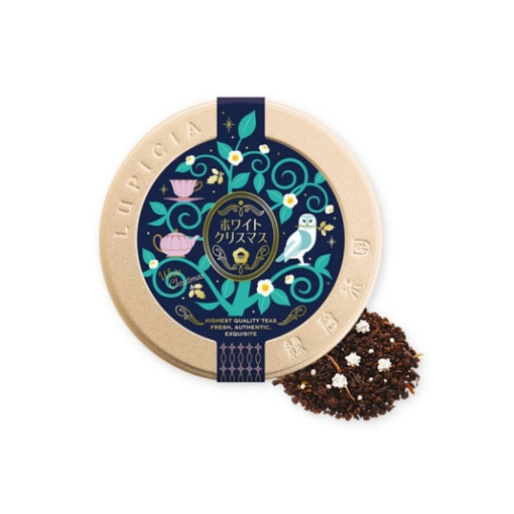 LUPICIA 2024 Christmas Limited White Christmas Black Tea Can 50g