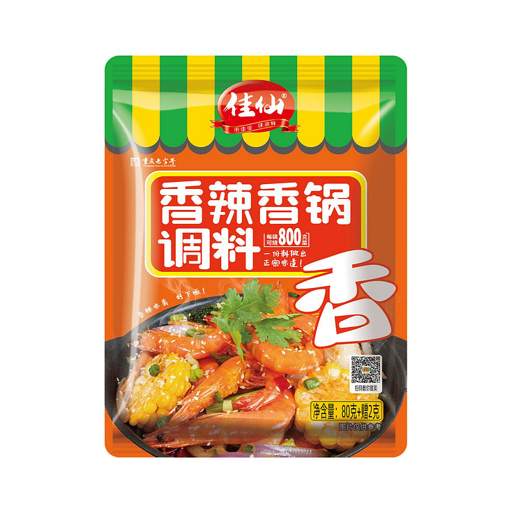 佳仙 香辣香锅调料 1袋 正宗四川风味 麻辣鲜香