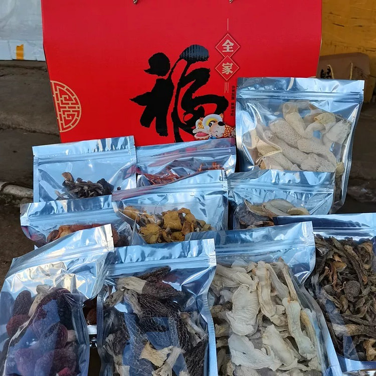 云南干菌全家福十种菌
