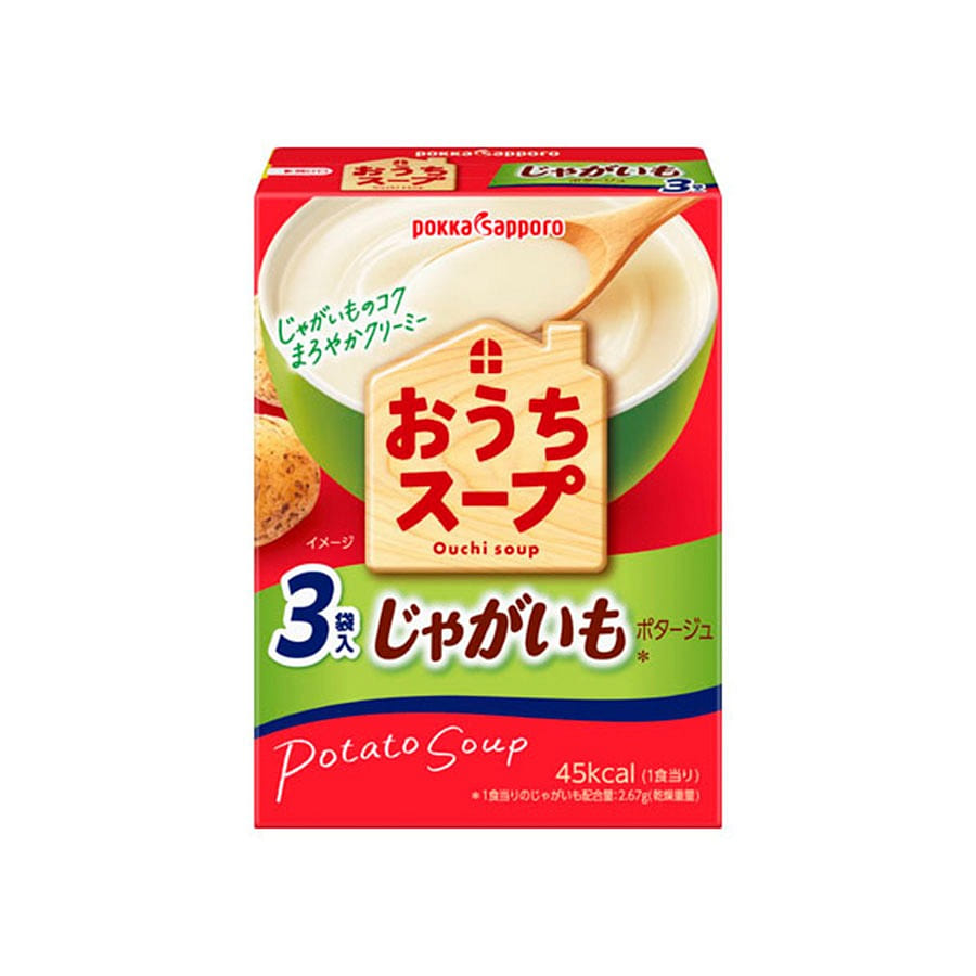 POKKA SAPPORO Potato Soup 3pcs/ 1 each