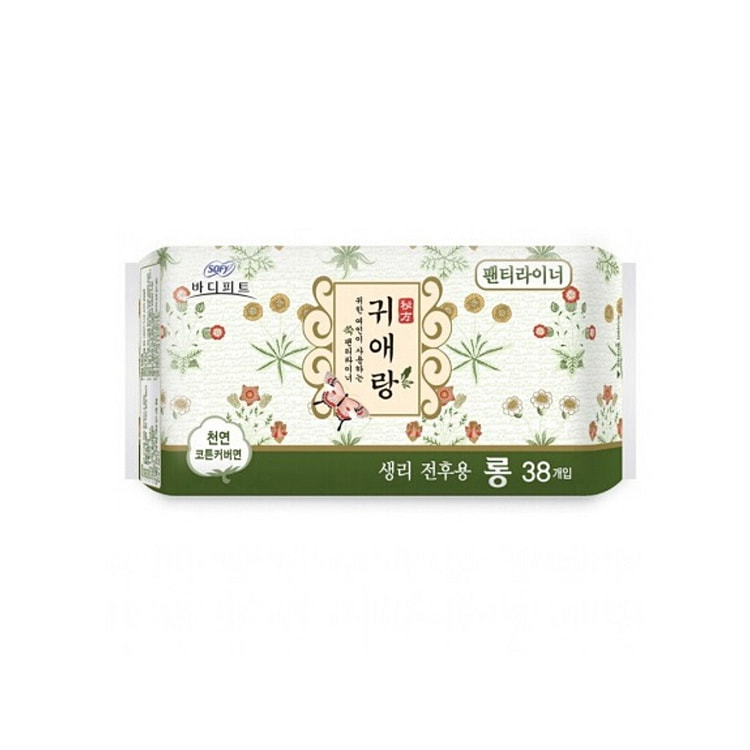 LG 贵爱娘超长护垫 17.5CM 38 片 1 包