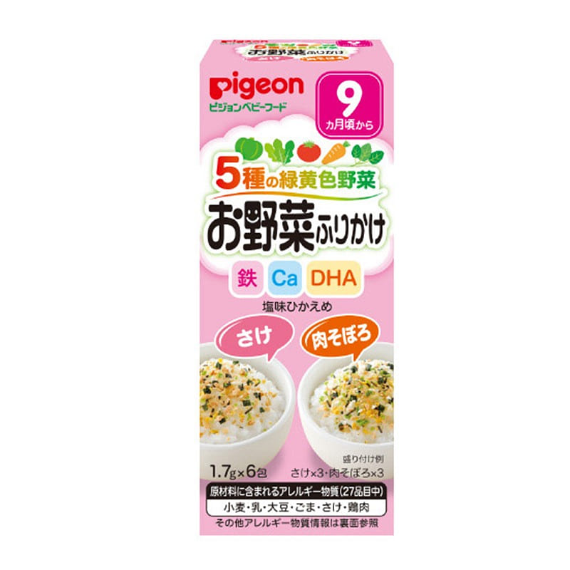 贝亲 婴儿 拌饭料 鲑鱼鸡肉 1.7g*6 1 份