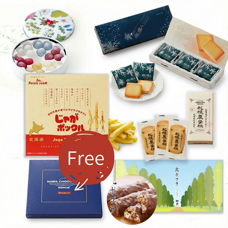 Hokkaido Must-Buy Souvenir Lucky Bag Combo 1 pack