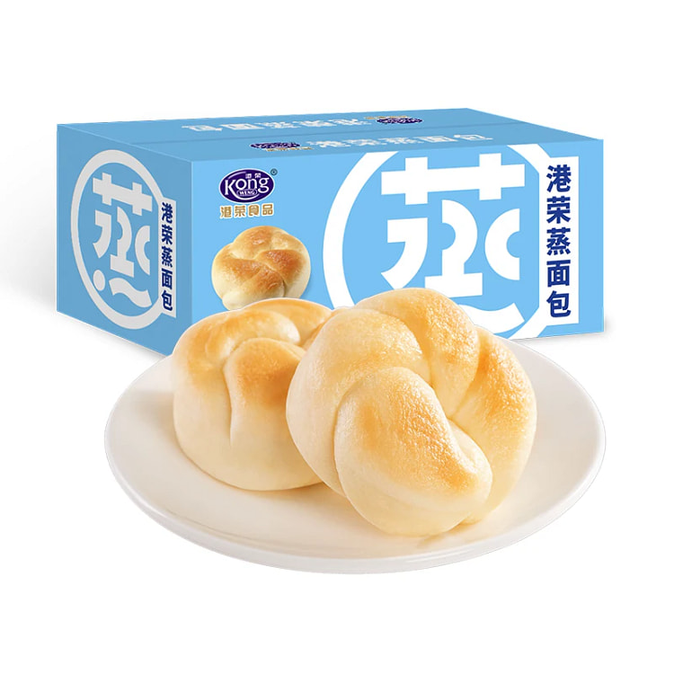 Hong Kong Rong Steamed Light Milk Flavored Bread 460 g