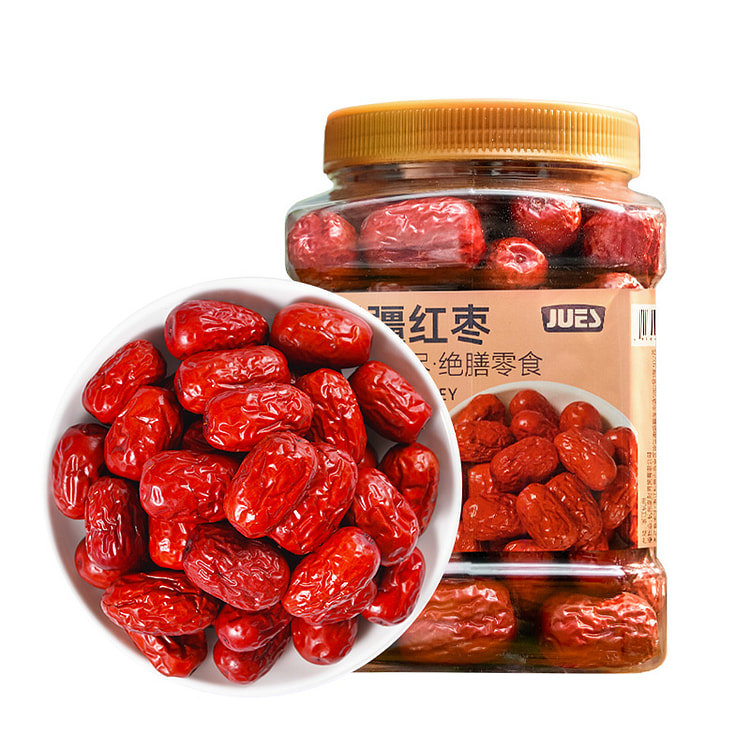 绝膳红枣大灰枣500g*1桶 500 克